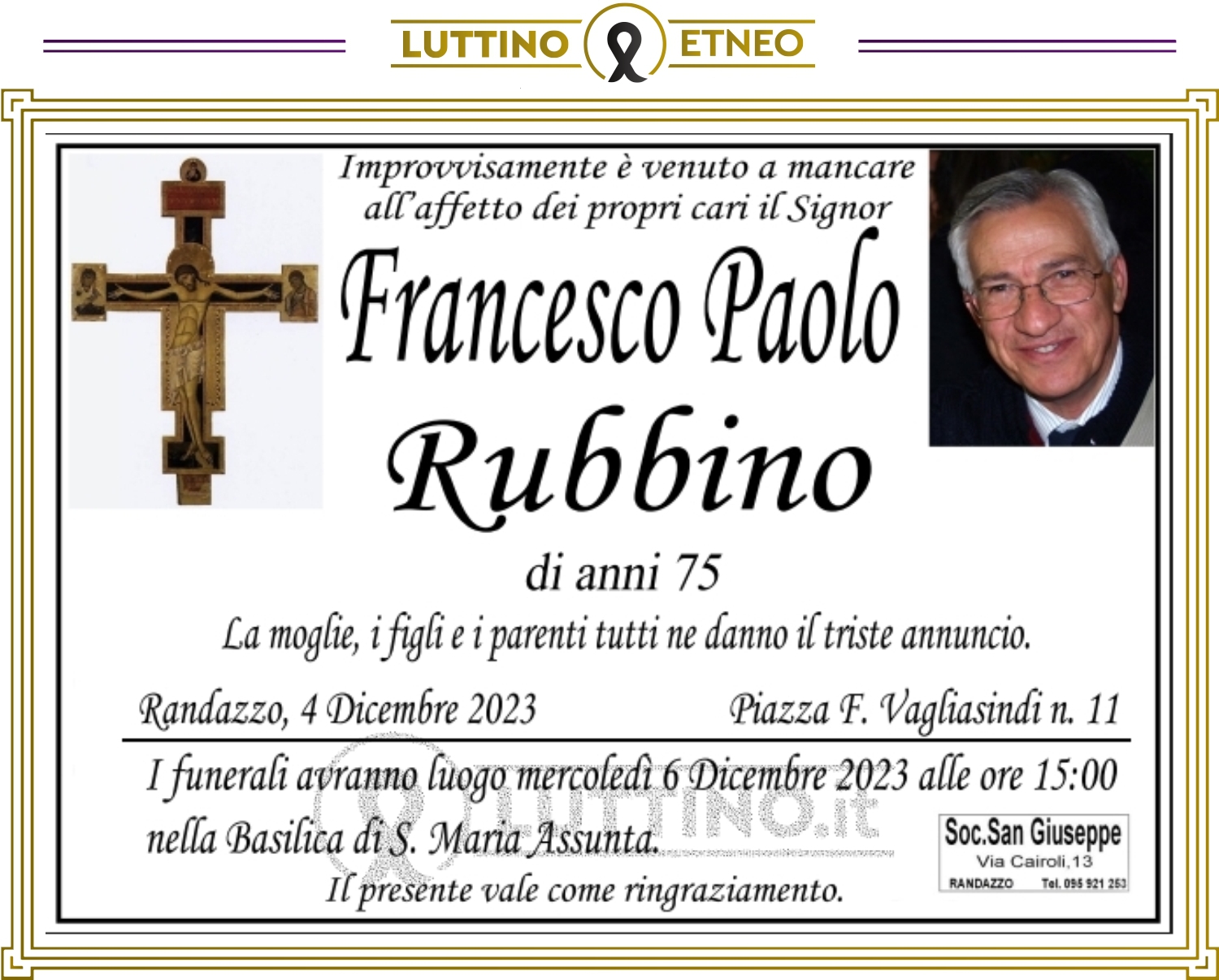 Francesco Paolo Rubbino